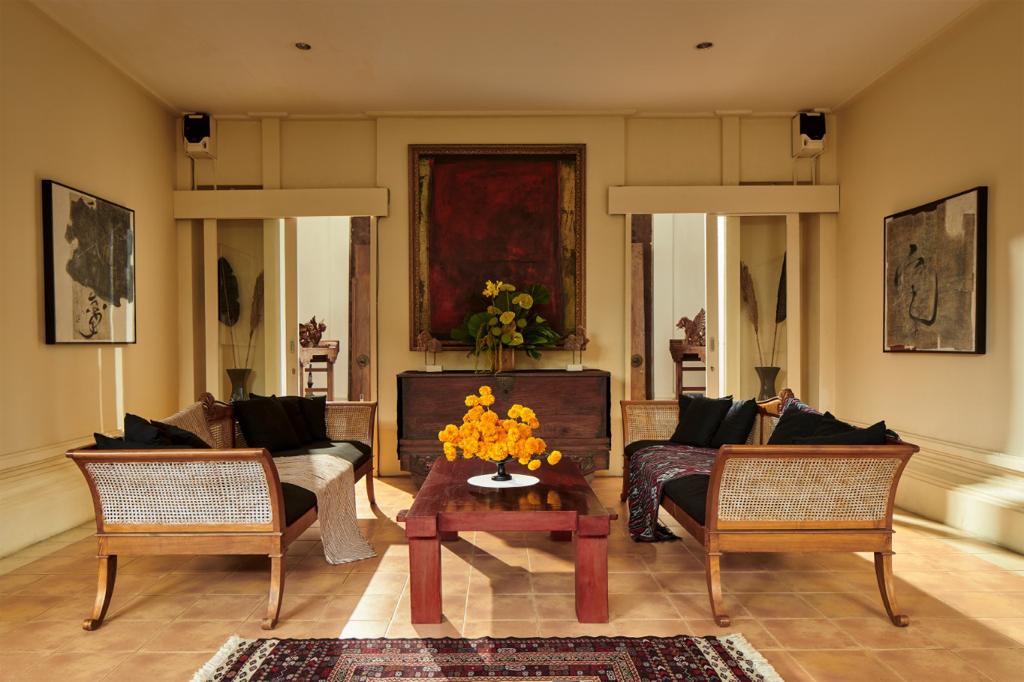 Villa Darga living room